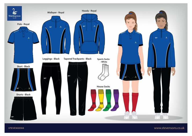 Waldegrave School Sports board